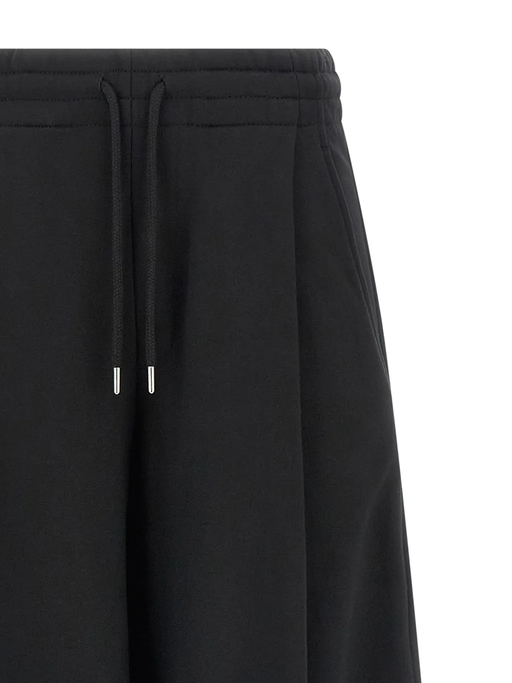 Pleated Drawstring Track Pants