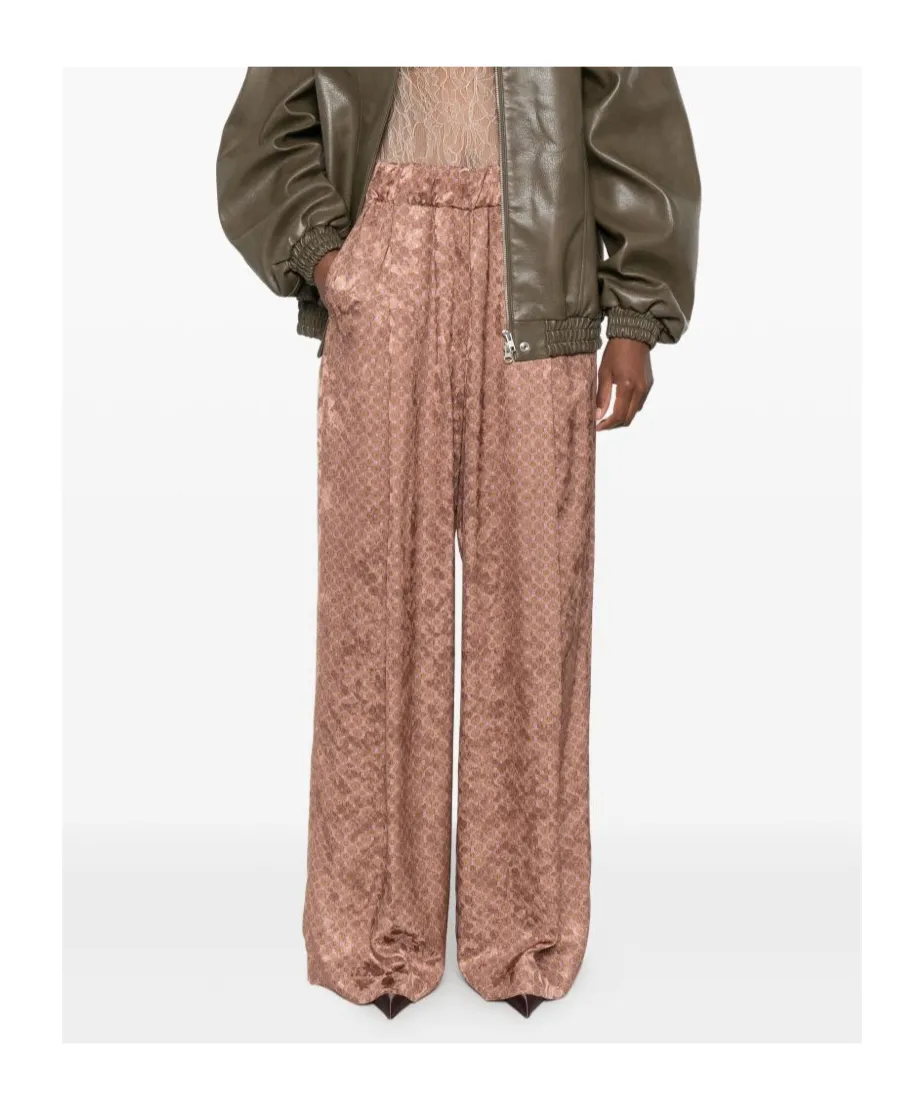 Wide-Leg Casual Pants