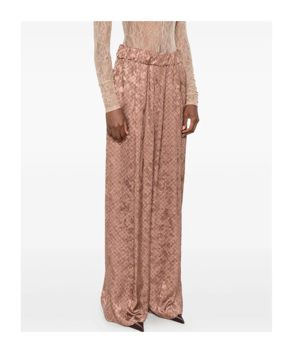 Wide-Leg Casual Pants