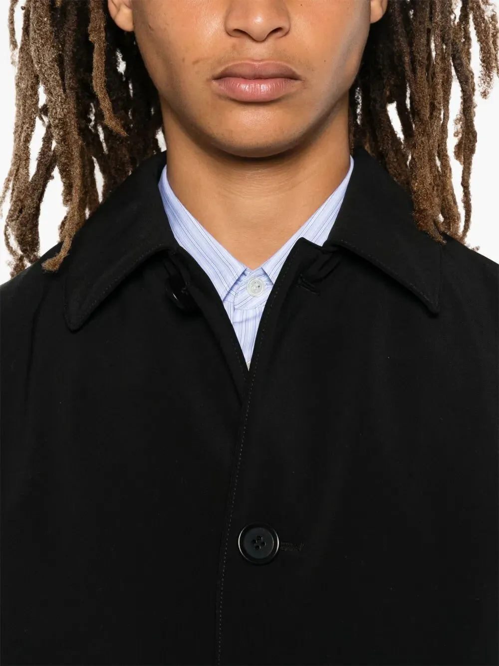 Single-Button Coat