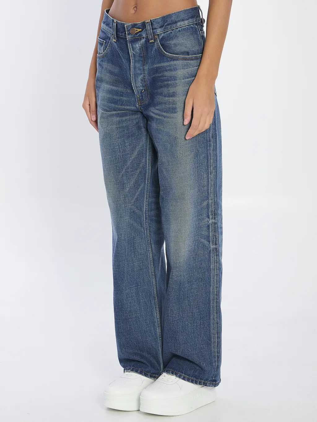 Max Jeans In Dark Union Wash Denim