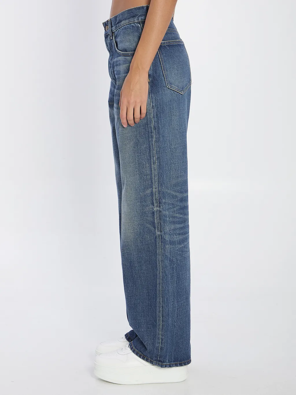 Max Jeans In Dark Union Wash Denim