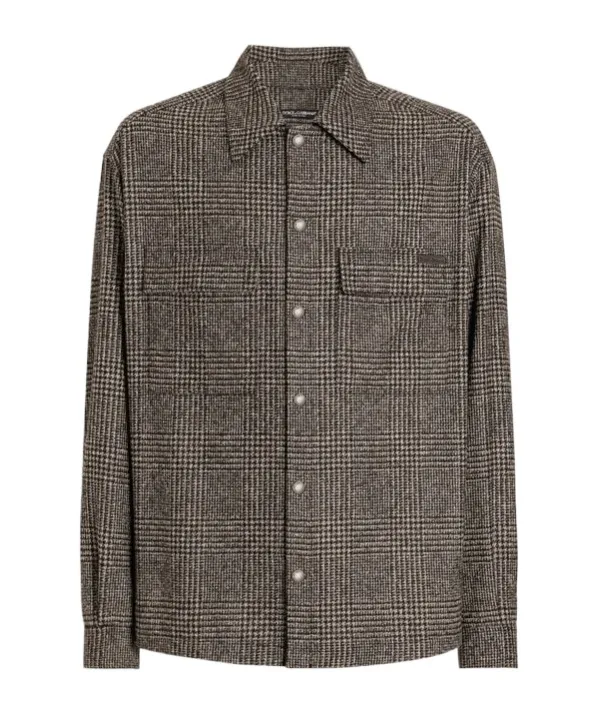Dolce & Gabbana Glen Plaid Shirt