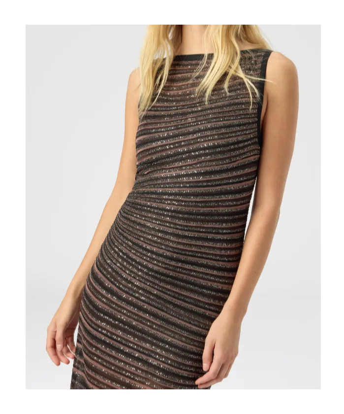 Sequin-Embellished Maxi Dress