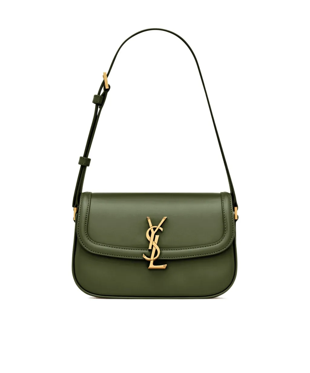 Solferino Mini Box Saint Laurent Leather Bag