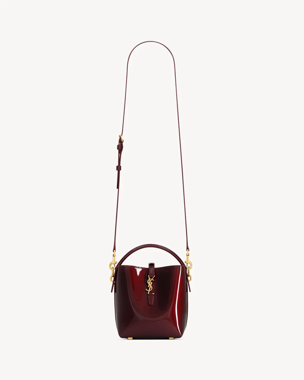 Saint Laurent Le 37 Logo Plaque Mini Shoulder Bag