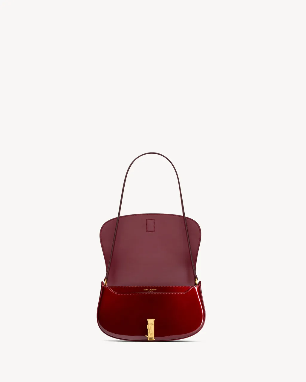 Saint Laurent Voltaire Logo Plaque Mini Shoulder Bag