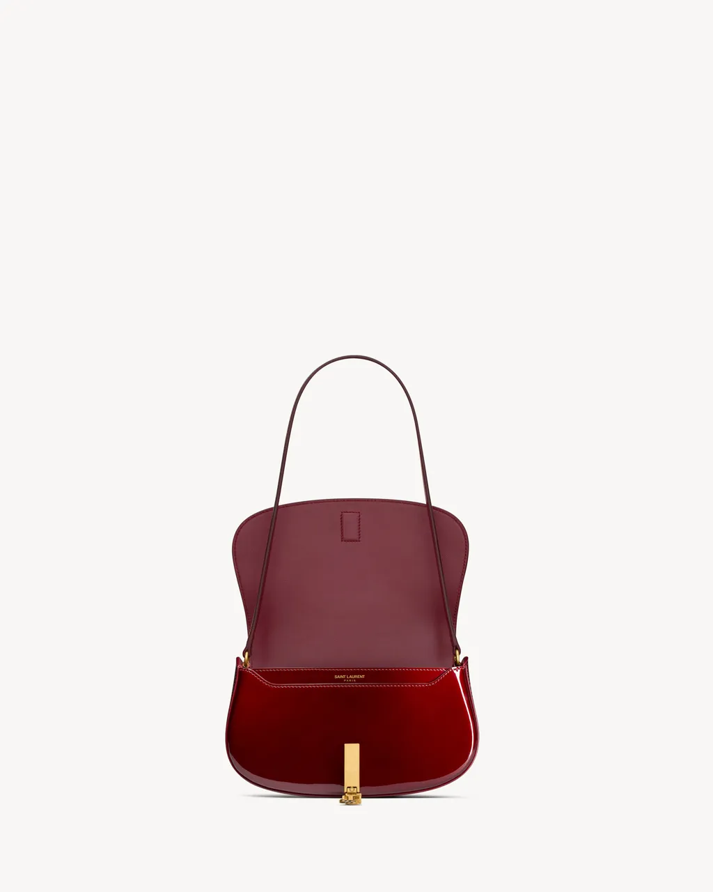 Saint Laurent Voltaire Logo Plaque Mini Shoulder Bag