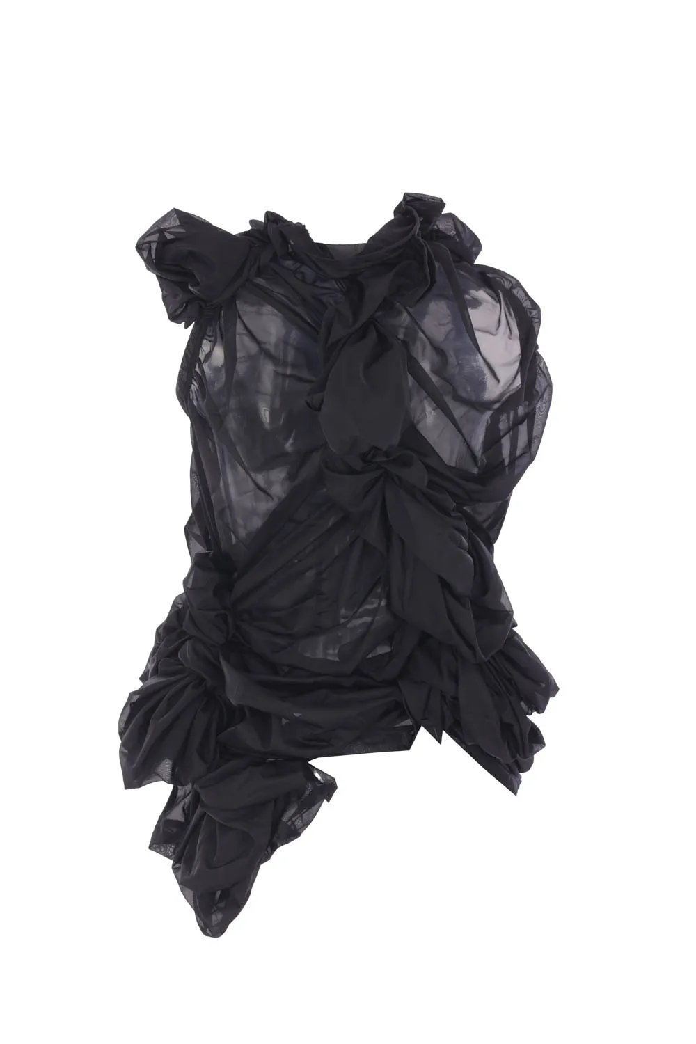Ruffled Collared Blouse