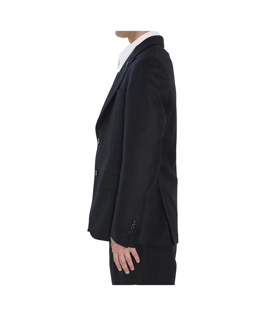 Peak-Lapel Blazer
