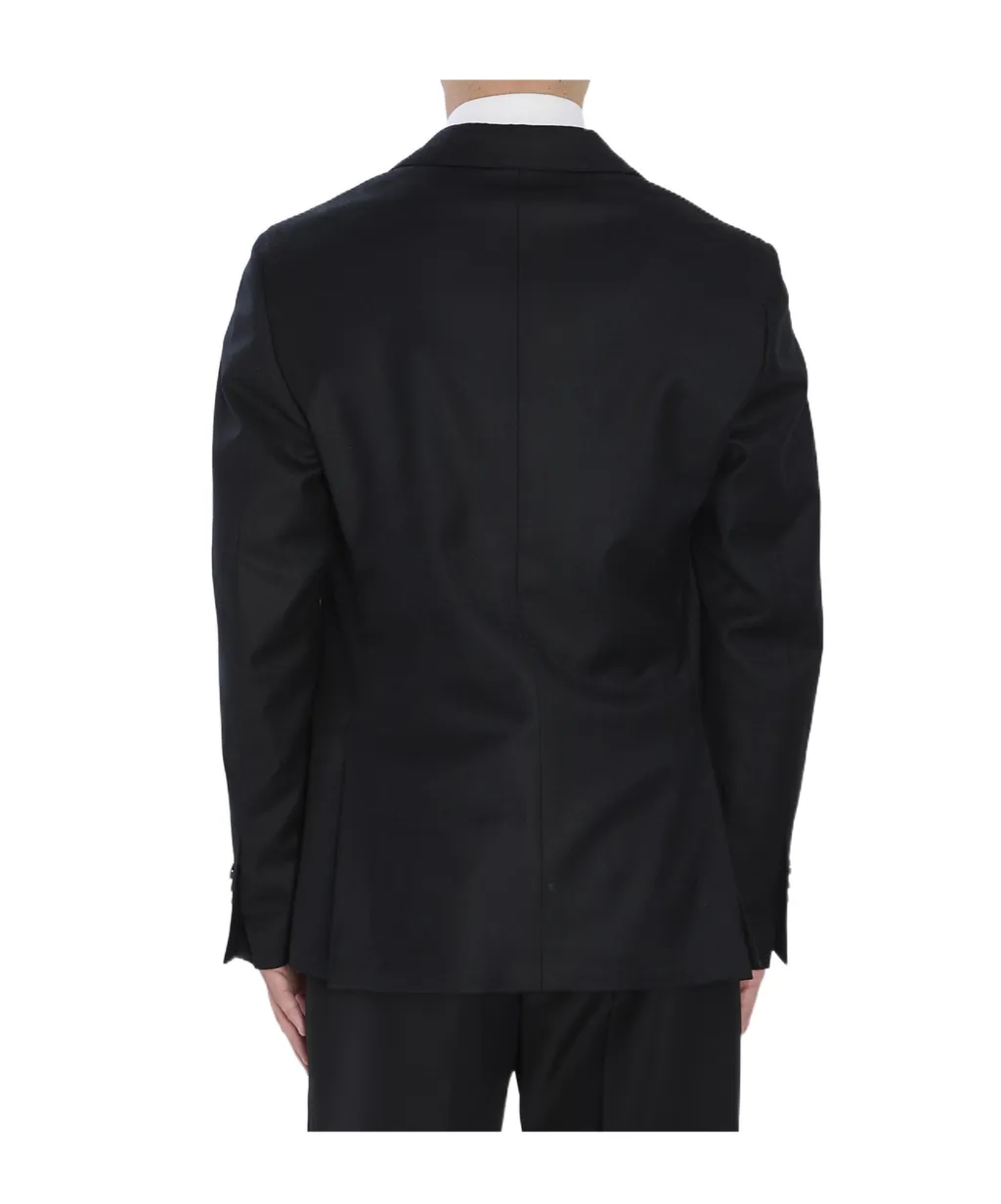 Peak-Lapel Blazer