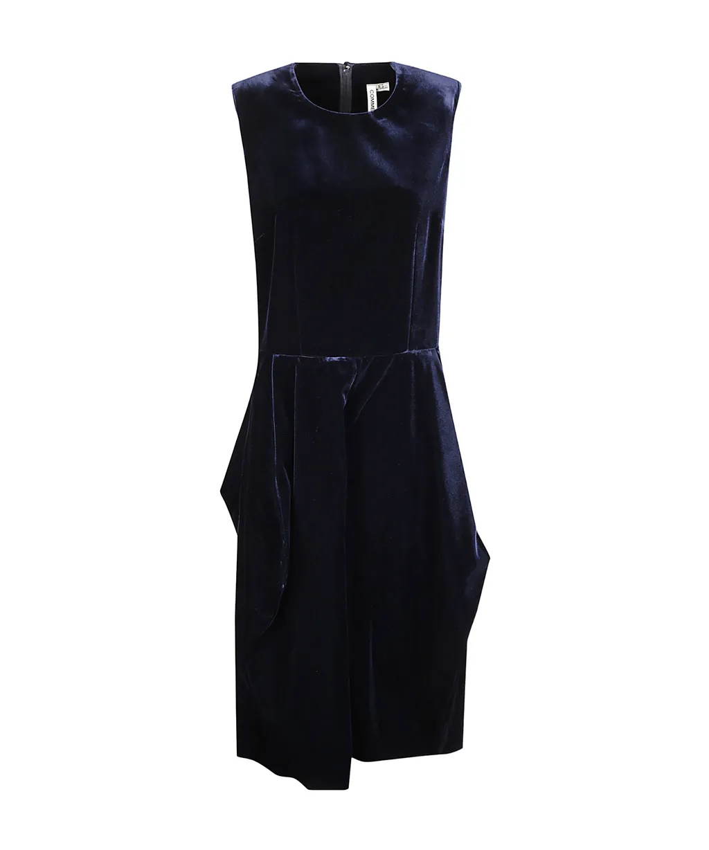 Comme Des GarÇOns Velvet Sleeveless Jumpsuit