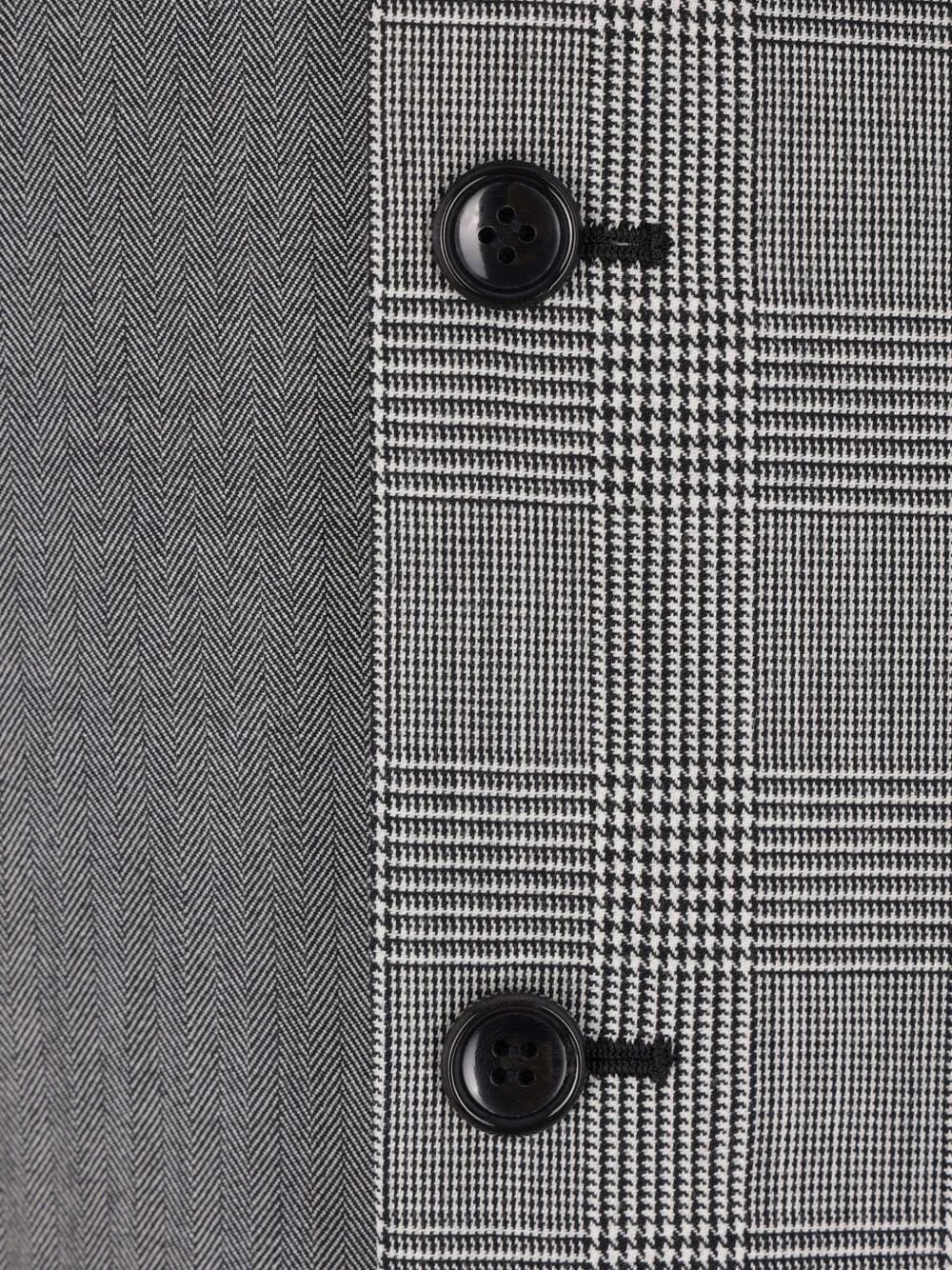 Comme Des GarÇOns Single-Breasted Panelled Jacket