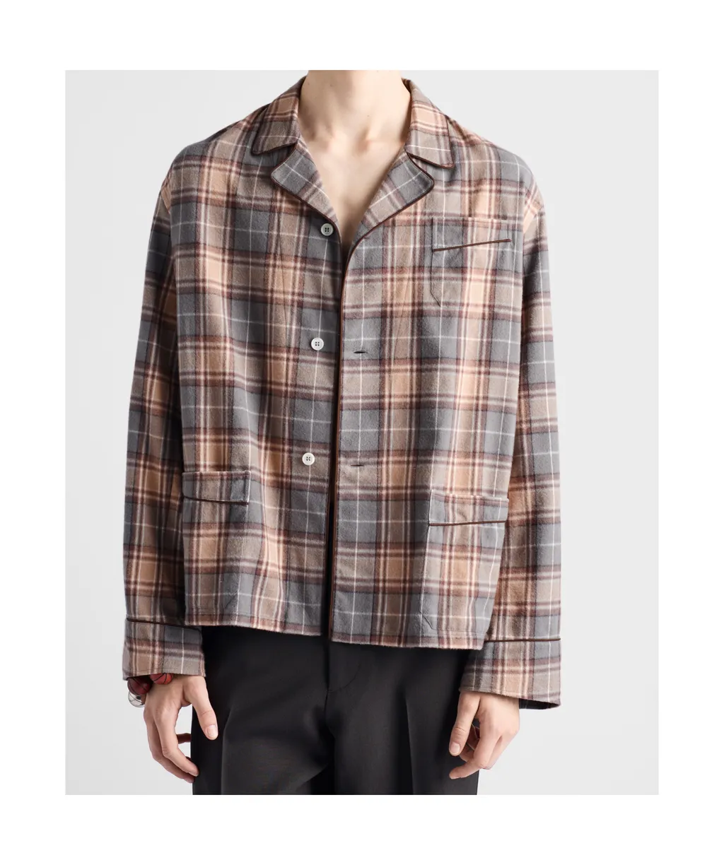 Checked Cotton Shirt