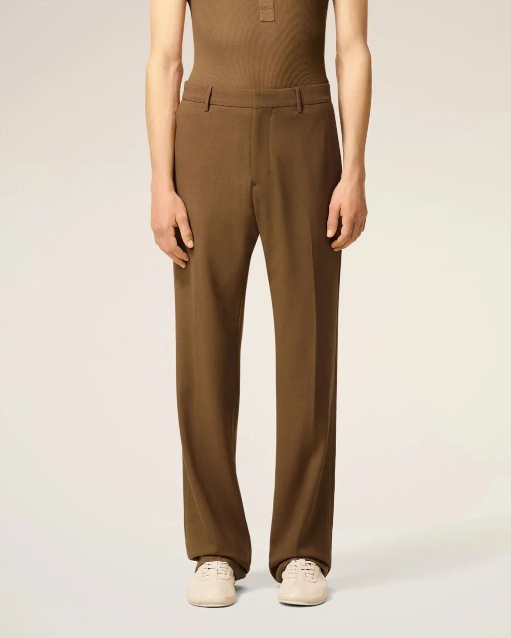 Ami Paris Straight Leg Pants