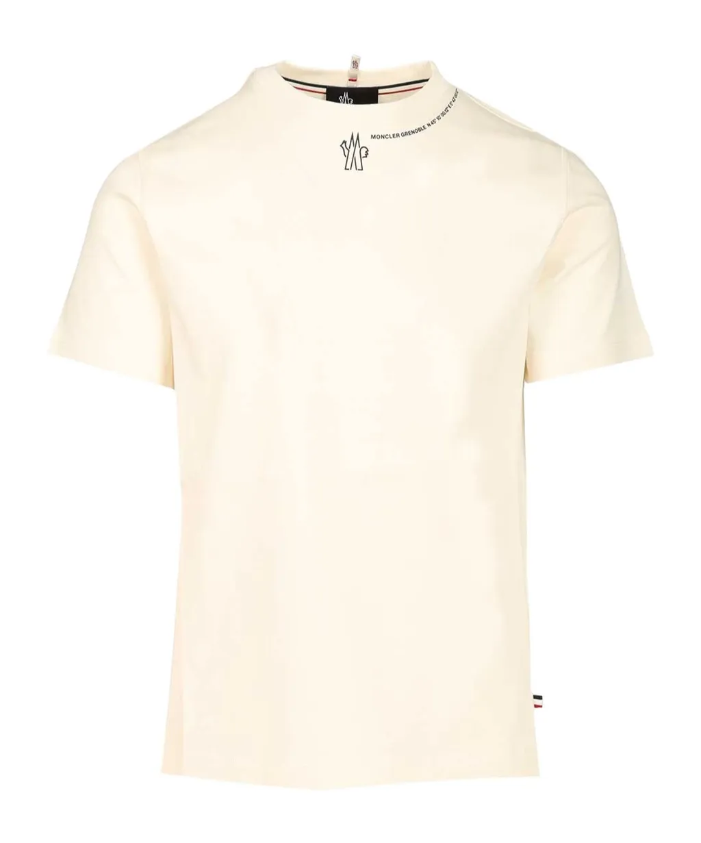 Moncler Grenoble Logo Printed Crewneck T-Shirt