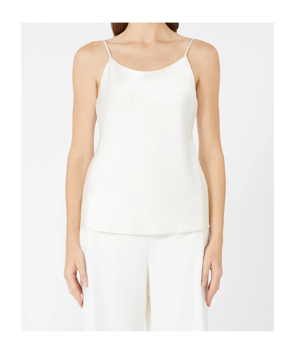Silk-Satin Top