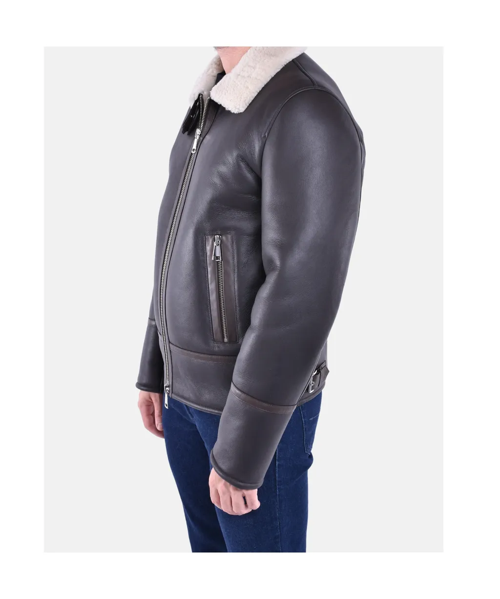 Dondup Montone Shearling Jacket