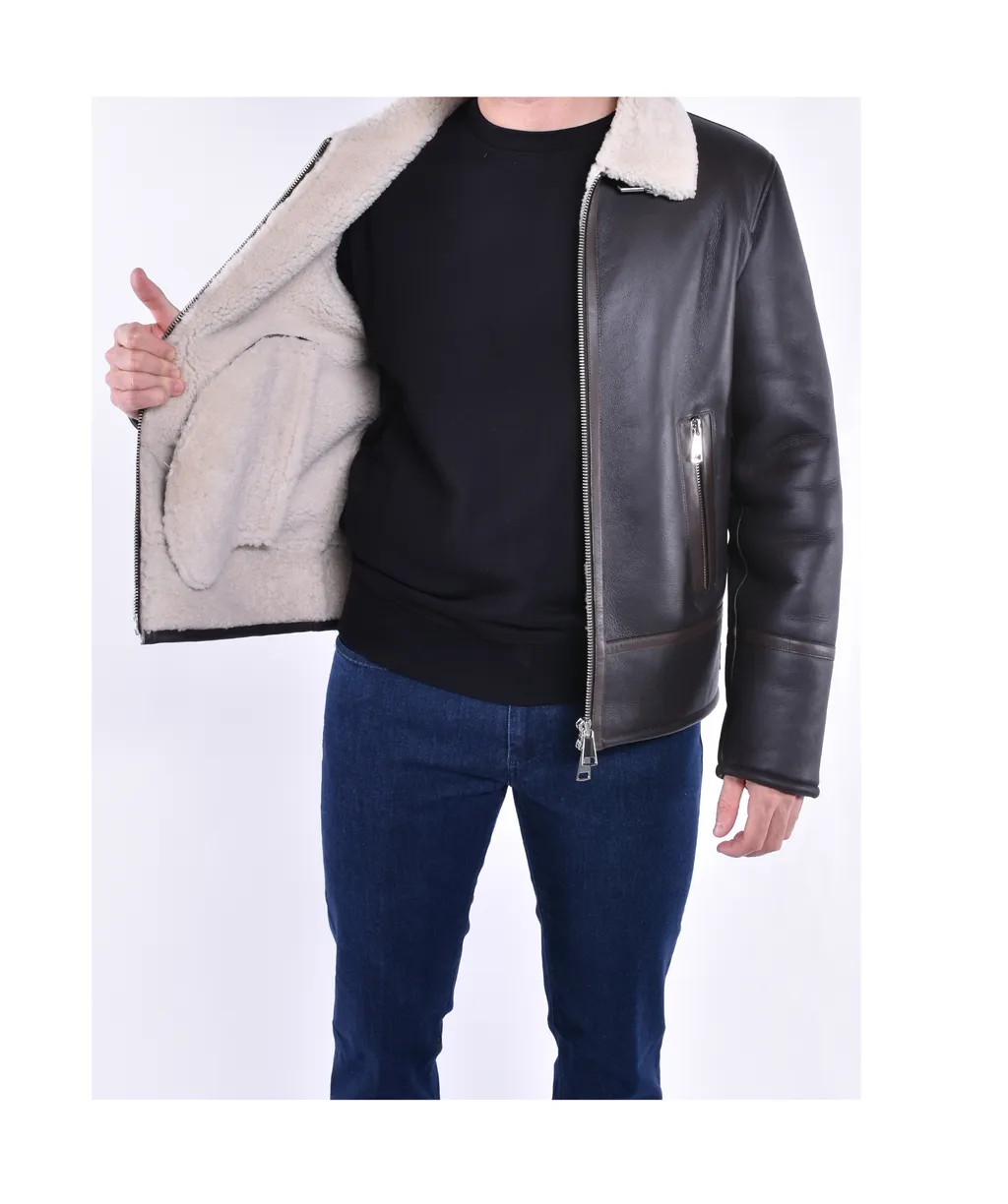 Dondup Montone Shearling Jacket