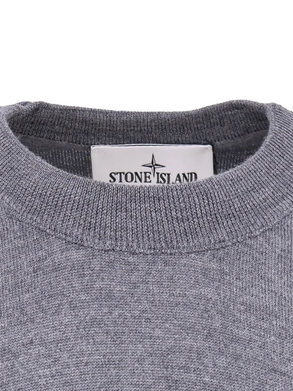 Stone Island Logo Patch Crewneck Jumper