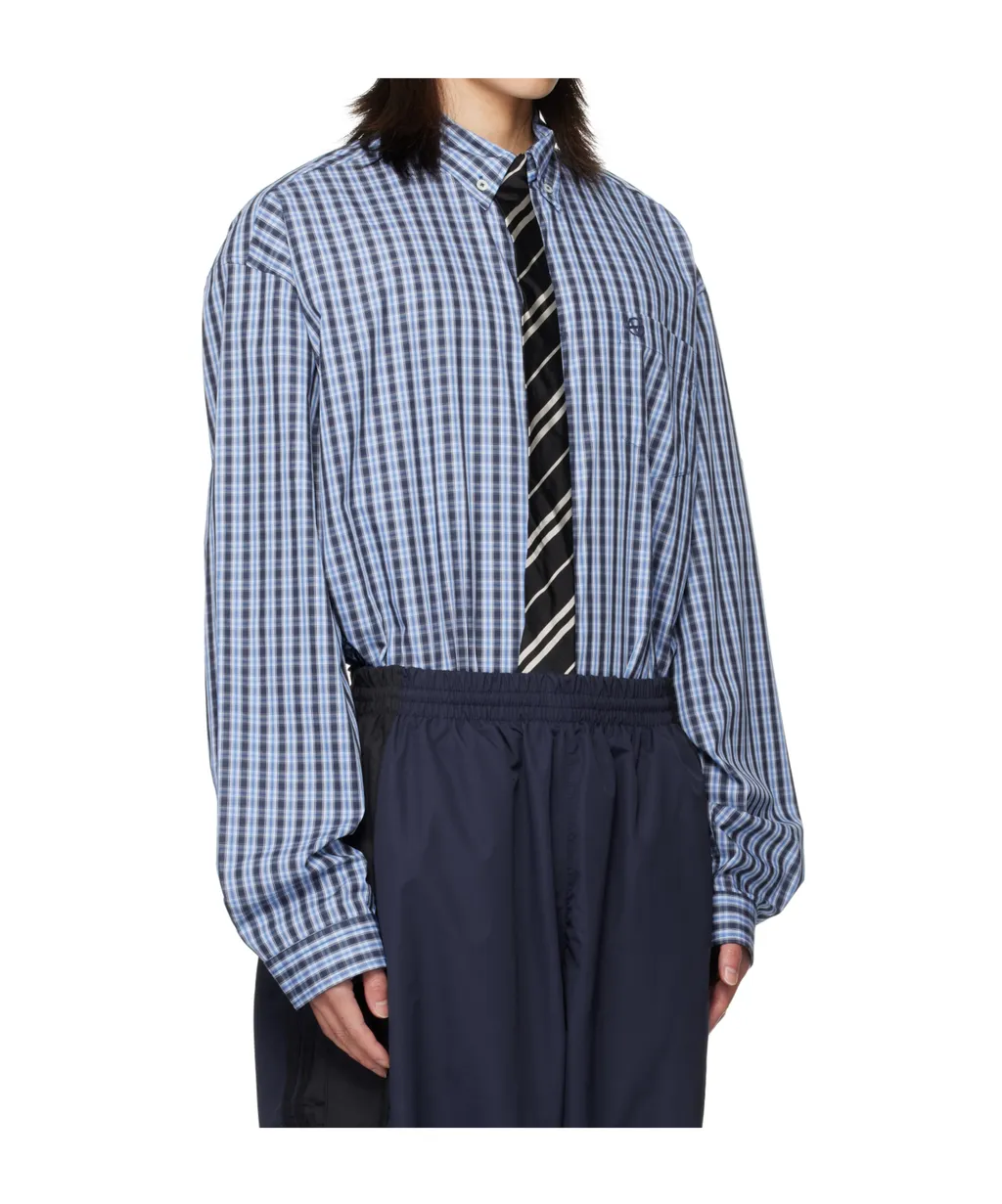 Checked Cotton Shirt