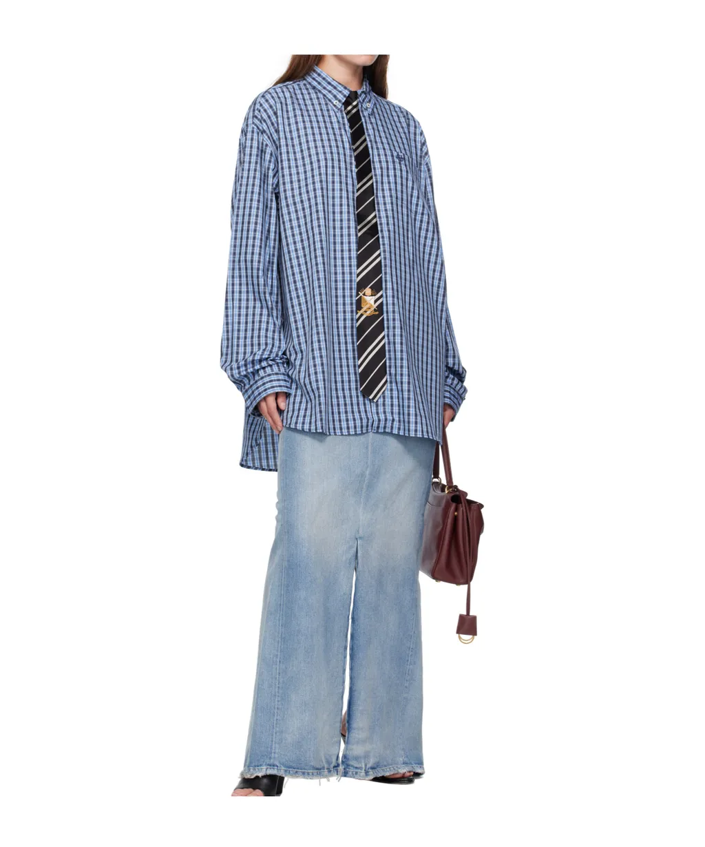 Checked Cotton Shirt
