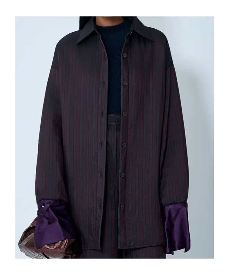 Dries Van Noten Buttoned Striped Shirt