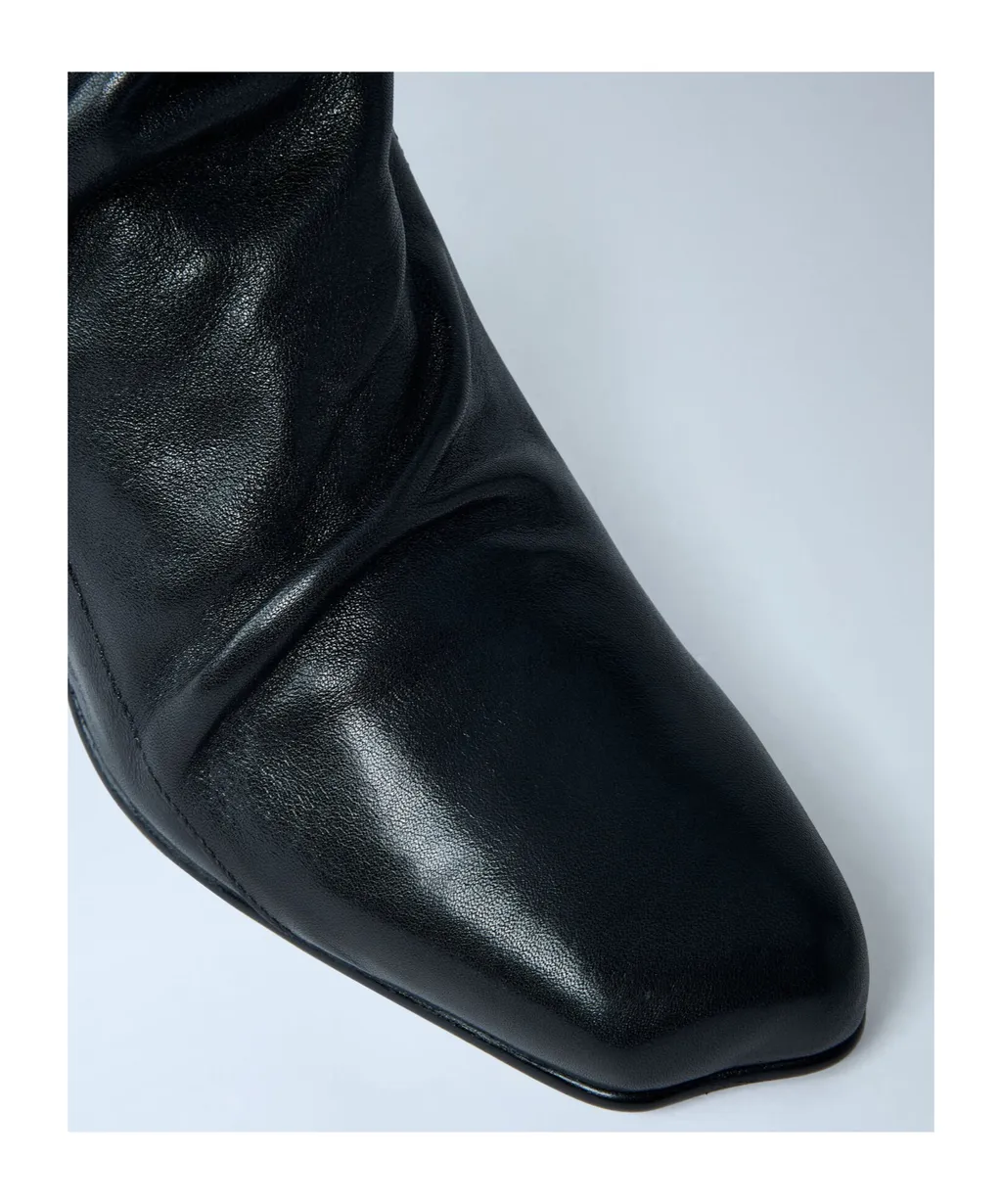 Vivienne Westwood River Square-Toe Knee-High Boots