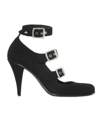 Vivienne Westwood Trible Buckle Heeled Pumps