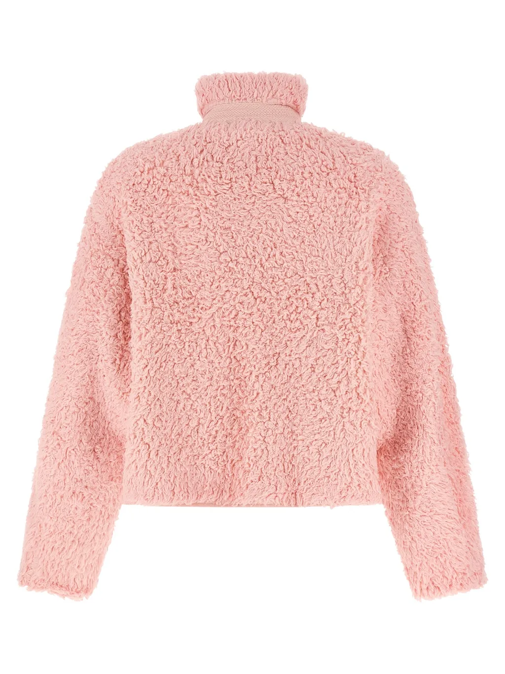 Jil Sander Stand-Up Collar Fleece Jacket