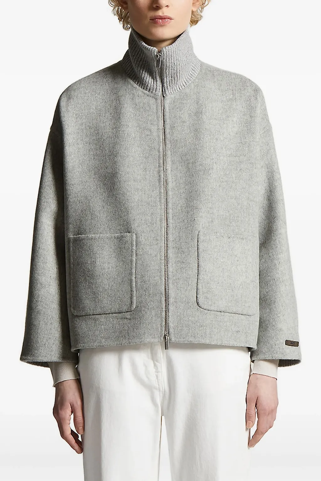 Peserico Zip-Up Knitted Jacket