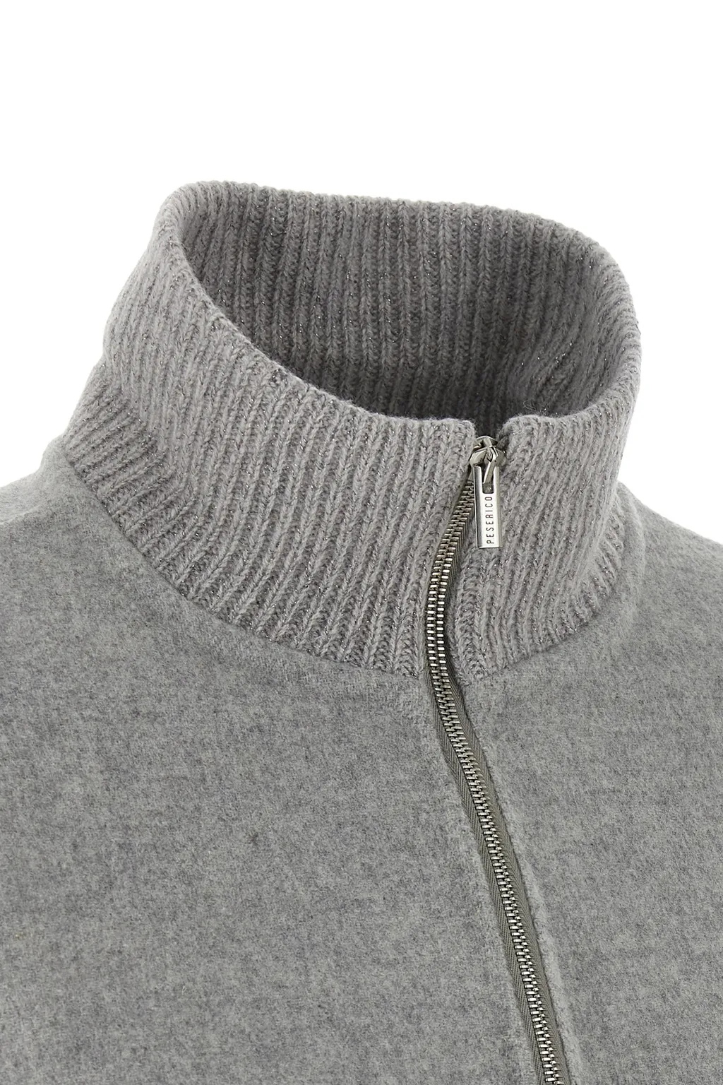 Peserico Zip-Up Knitted Jacket