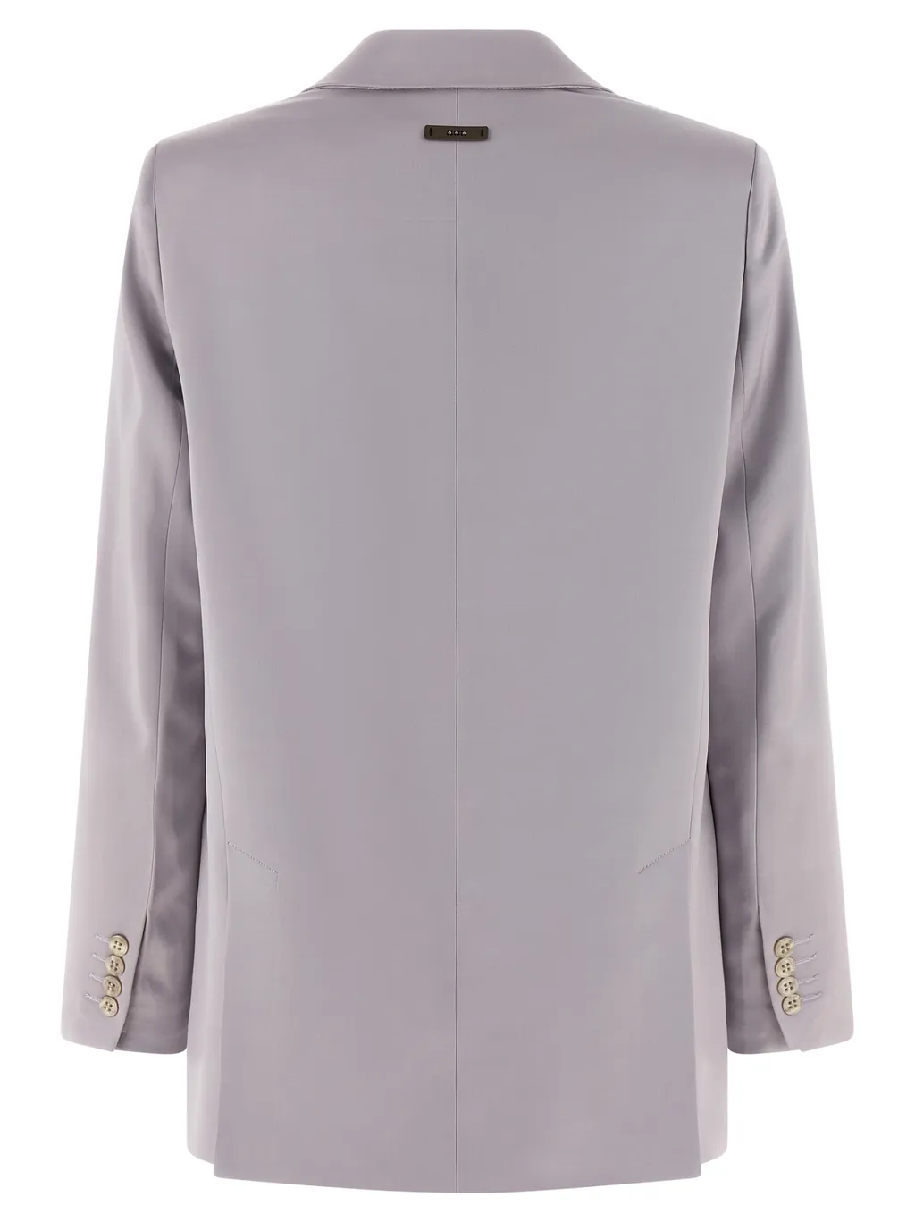 Peserico Single-Breasted Satin Blazer