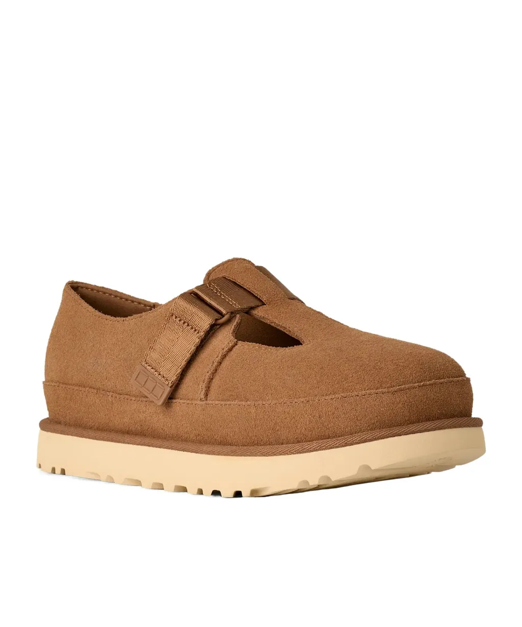 Goldenstar Mary Jane Strap Detail Loafers