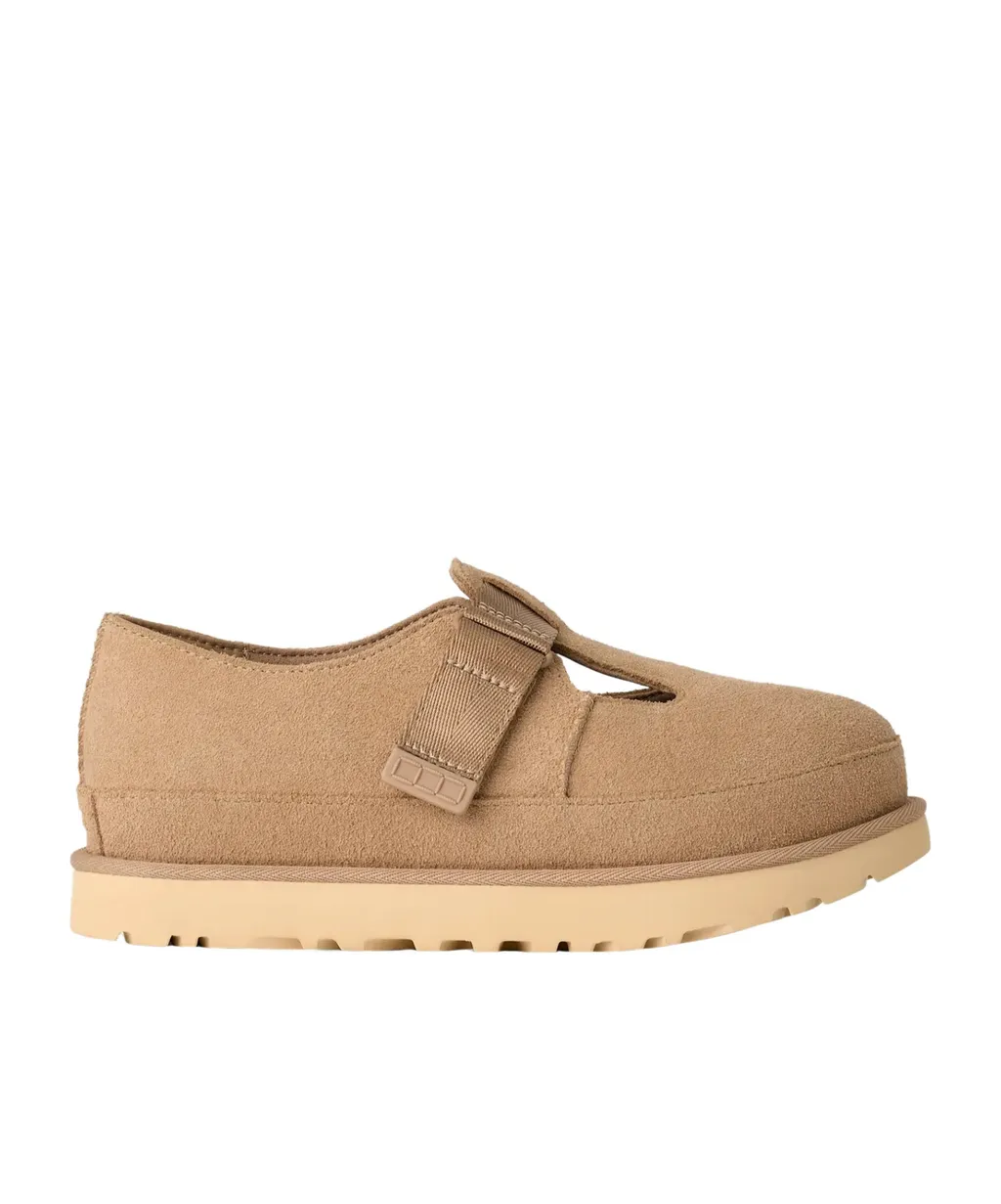 Goldenstar Mary Jane Strap Detail Loafers