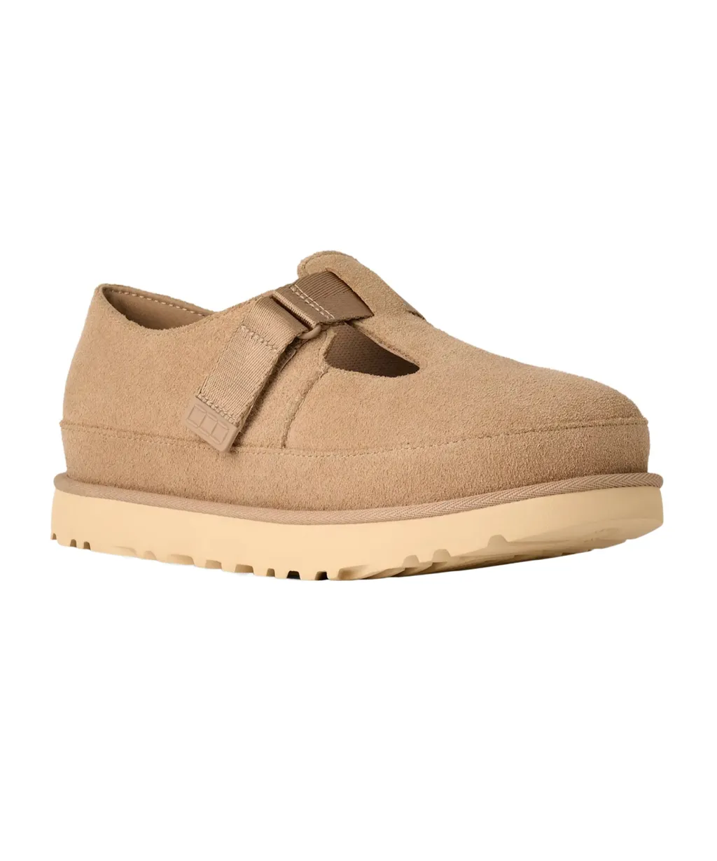 Goldenstar Mary Jane Strap Detail Loafers