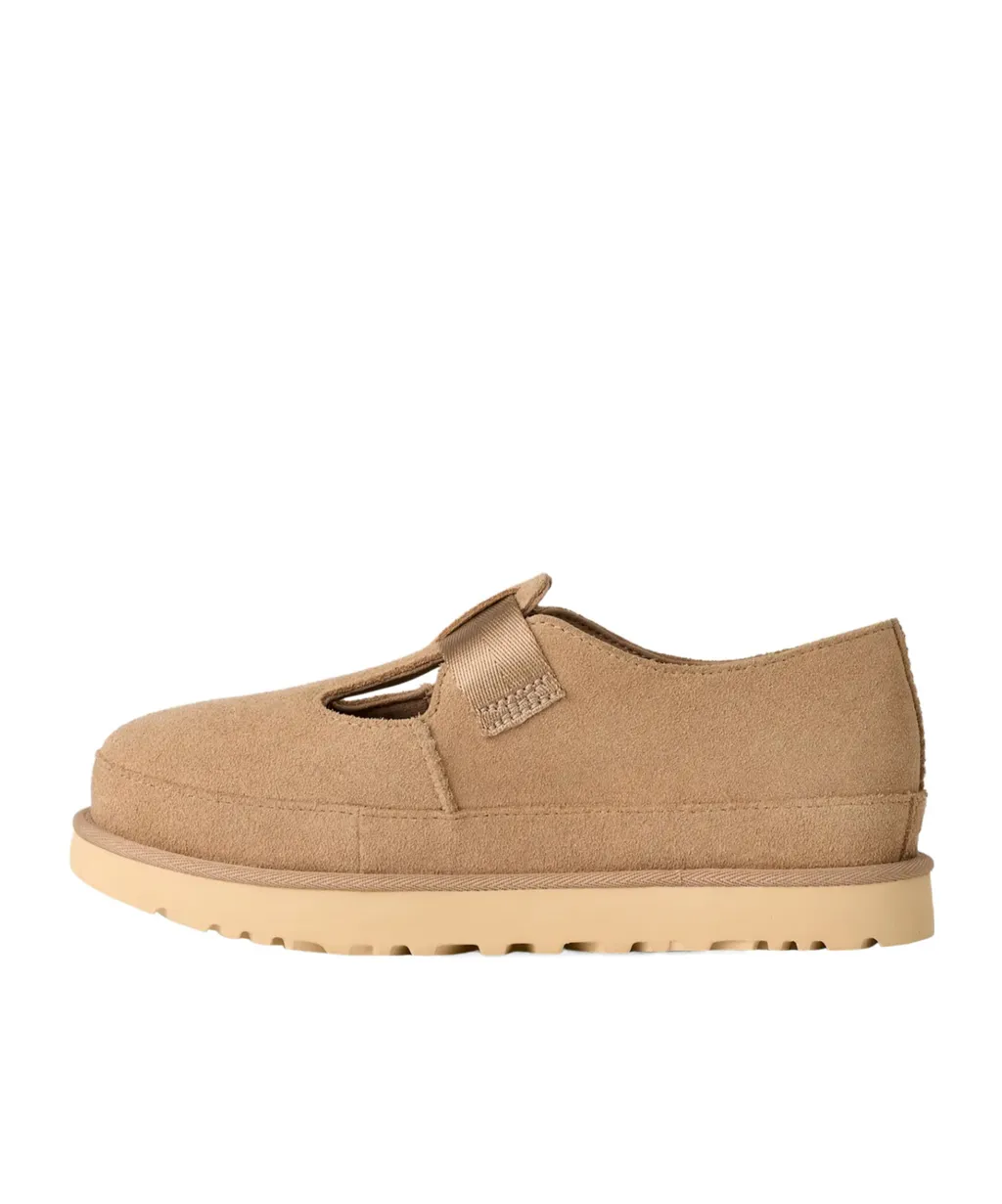 Goldenstar Mary Jane Strap Detail Loafers