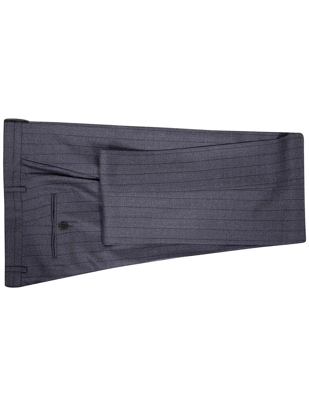 Zegna Single Breasted Striped Suit Set
