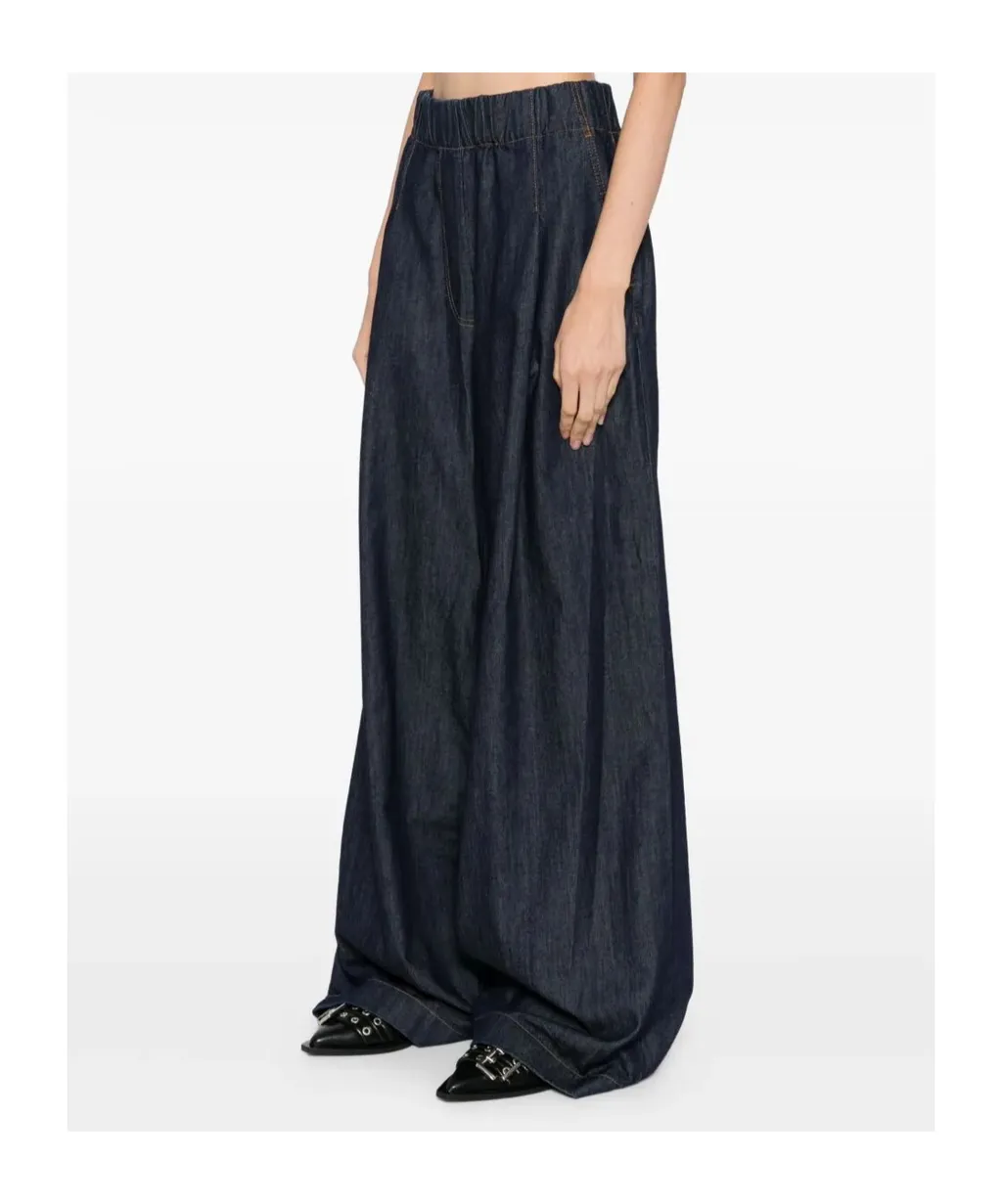 Elastic Waist Jeans