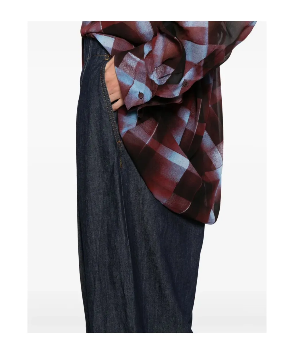 Elastic Waist Jeans