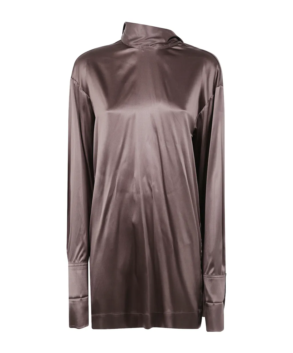 Tie-Neck Blouse