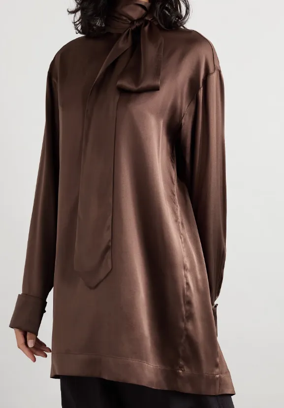 Tie-Neck Blouse