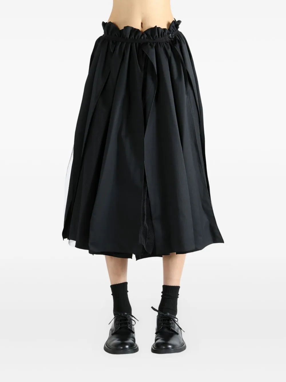Ruffled Half-Length Skirt