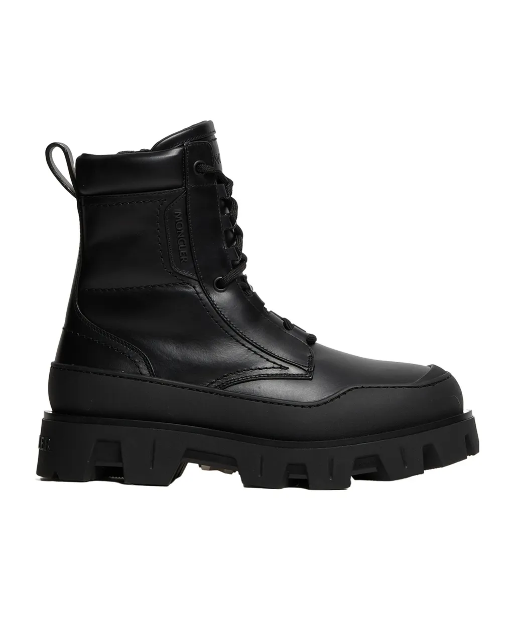 Peak Path Leather Lace-Up Boots