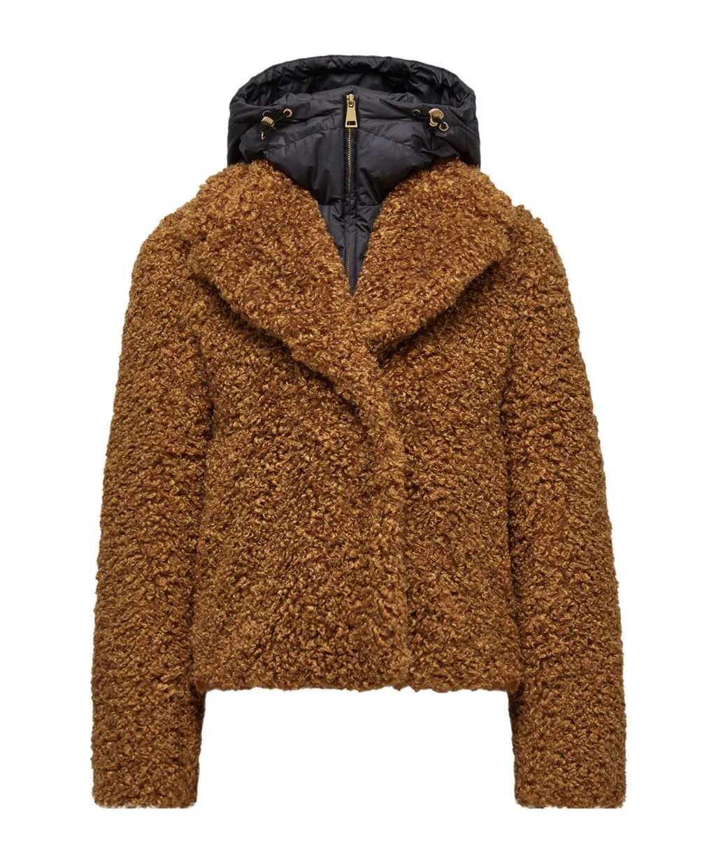 Moncler Barbot Hooded Short Padded Jacket