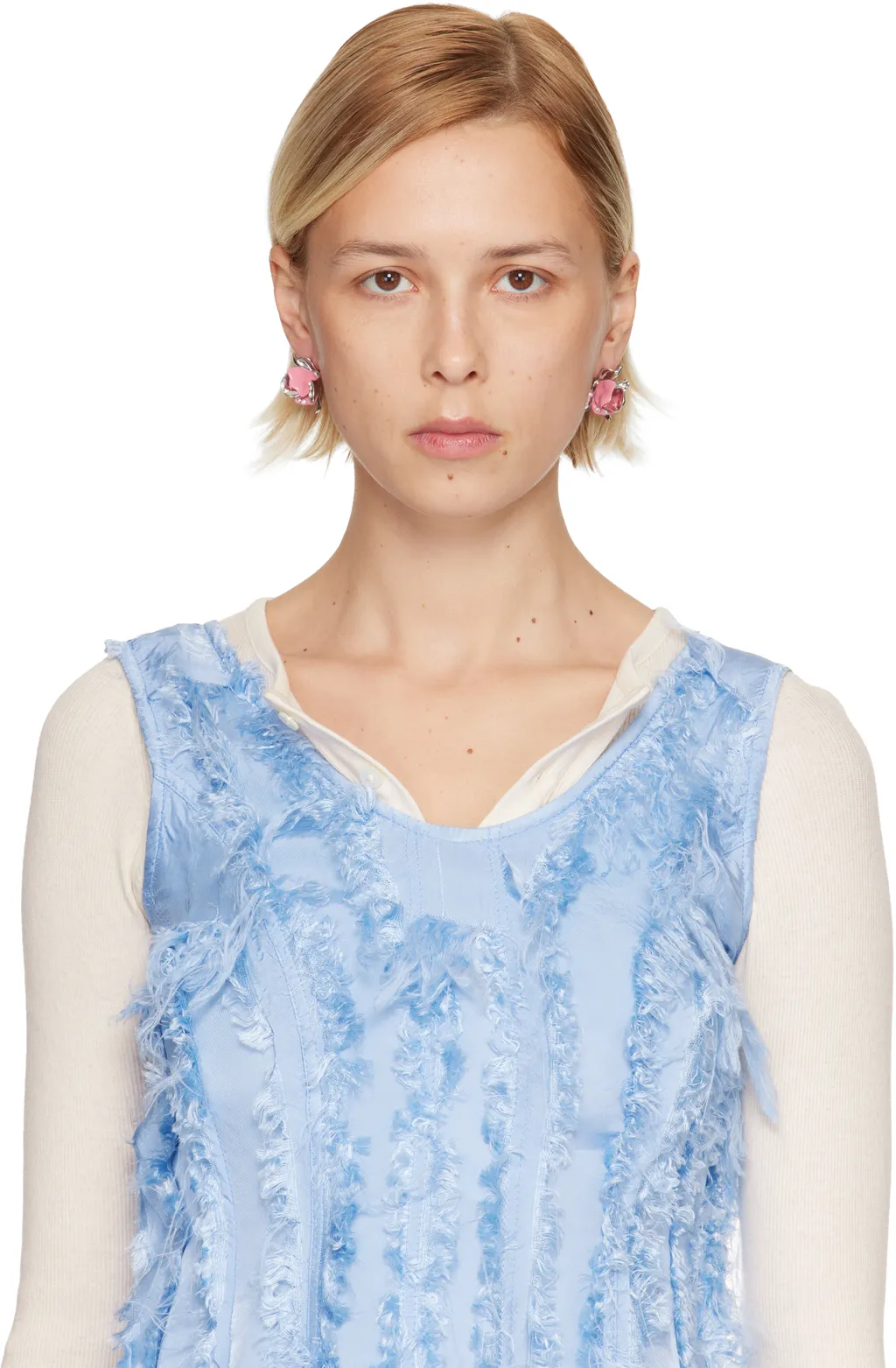 Marni Flower Embellished Earrings