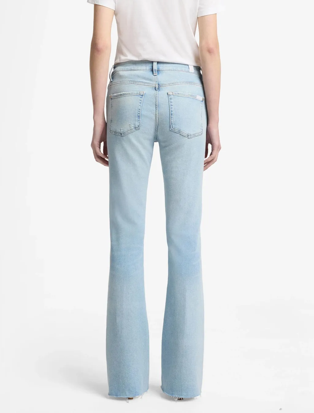 Waistband Jeans With Belt Loops
