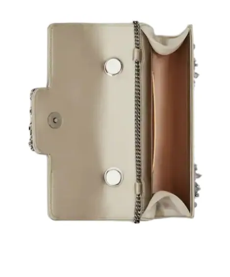 Jewel Efflorescence Mini Bag In Satin