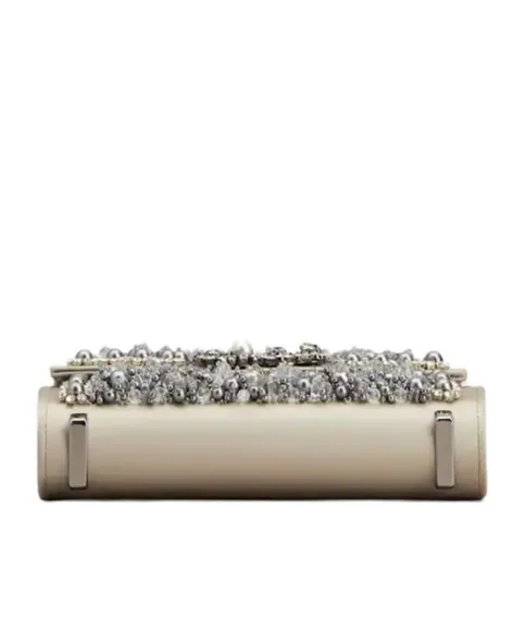 Jewel Efflorescence Mini Bag In Satin