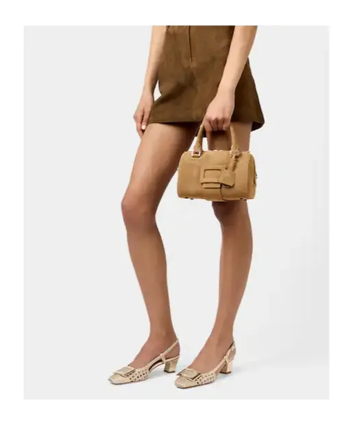 Belle Vivier Slingback Pumps In Leather